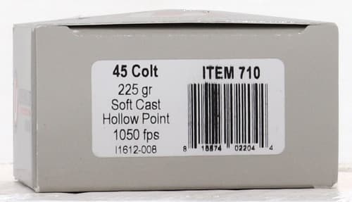Underwood 45 LC 225GR - SOFT CAST HP 20RD 10BX/CS