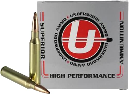 Underwood Ammo Rifle Ammunition 338 Lapua MAG 300GR HPBT 2700 FPS 10/Ct