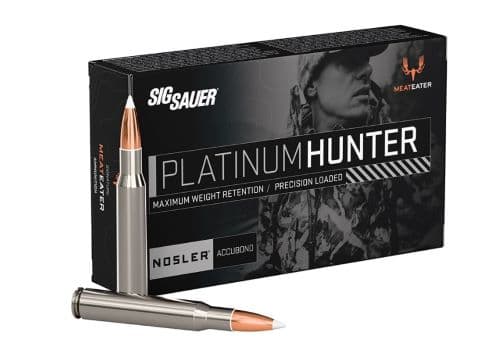 SIG Sauer Platinum Hunter Accubond Rifle Ammunition .30-06 Sprg 180GR PT 2750 FPS 20/Ct