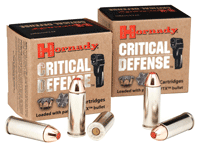 Hornady Critical Defense Handgun Ammo .45 ACP 185 Gr FTX 1000 FPS 20/Ct