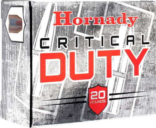Hornady Critical Duty Handgun Ammo .357 SIG 135 Gr Flex Tip 1225 FPS 20/Ct