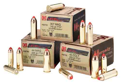 Hornady Leverevolution Handgun Ammunition .44 MAG 225 Gr FTX 1410 FPS 20/Ct