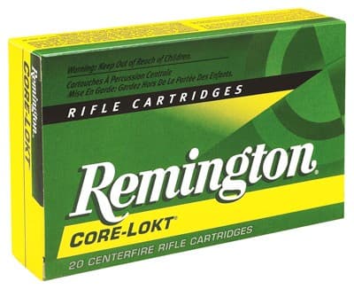 Remington Core-Lokt Rifle Ammunition 7MM Rem MAG 150 Gr PSP 3110 FPS 20/Ct