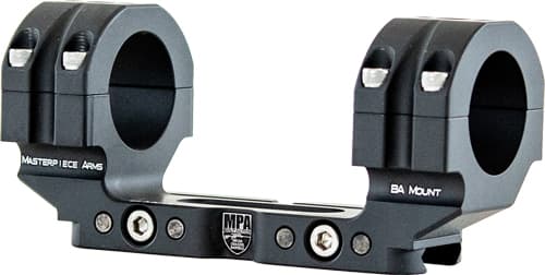 MPA Bolt Action Scope Rings 34MM 1.250" Height Black