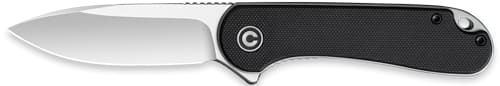 Civivi Knife Elementum 2.96" - Black G10/Satin D2 CLAM PACK