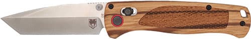 Cobratec Legacy BAR LOCK 3" - Zebrawood/Satin Tanto D2 Blade
