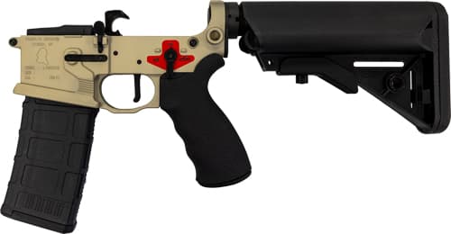 Franklin Armory Libertas Built - Binary Equipped Lower Desert — Lower Receiver