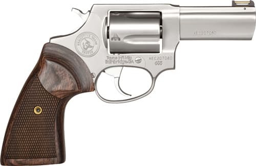 Taurus Executive Grade Model 605 Handgun .357 MAG 5RD Capacity 3'' Barrel Stainless Finish Wood Grips