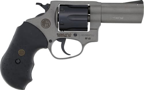 Rossi RP63 Revolver .357 MAG 6RD Capacity 3'' Barrel Stainless Steel Tungsten Gray Cerakote Rubber Grip