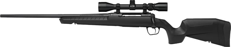 Savage AXIS XP 7MM-08 22" LH - W/3-9X40 Black/Black <