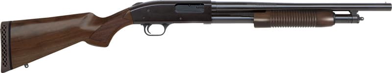Mossberg Persuader 500 Retrograde 12GA 5RD Capacity 18.5" Barrel Walnut Corn Cob Forend & Stock