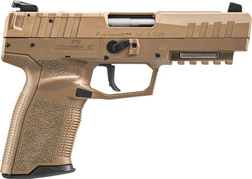 FN Five-Seven MRD Handgun 5.7X28MM 20RD Magazines (2) 4.8" Barrel FDE Adj Sights