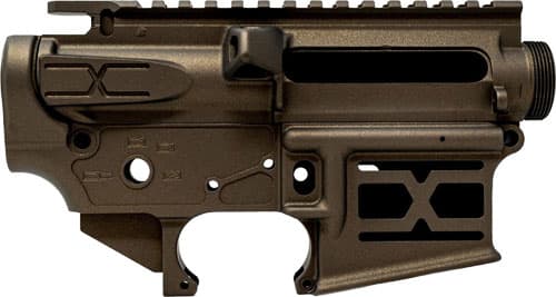Faxon AR-15 X-TRA LITE - Receiver SET Bronze Stripped — Lower Receiver