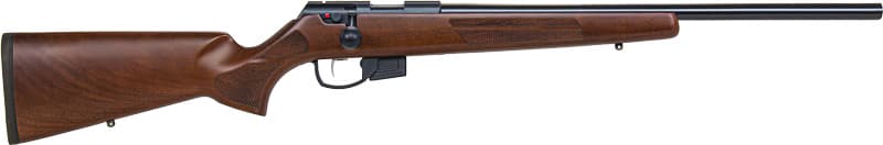 Anschutz 1761 HB 22LR 20" - Blued/Walnut Classic 2-STG