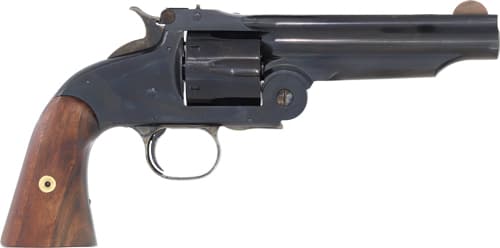 Cimarron No.3 American 45LC - 1ST Model 5" FS Blued Walnut