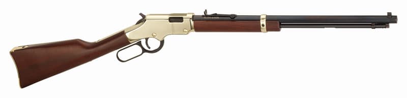 Henry Golden Boy Lever Action Rifle .22 LR 16RD Capacity 20" Octagon Blued Steel Barrel Walnut Stock