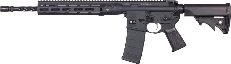 LWRC IC DI Rifle 5.56MM 30RD Magazine 16" 1/2X28 Threaded Barrel Black