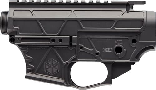 JL Billet AR-15 5.56 Skeletor - Light Weight Matched SET Black — Lower Receiver