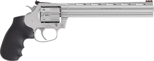 Colt King Cobra Target DA/SA Revolver .22 LR 10RD Capacity 8" Stainless Steel Barrel Hogue Rubber Grip