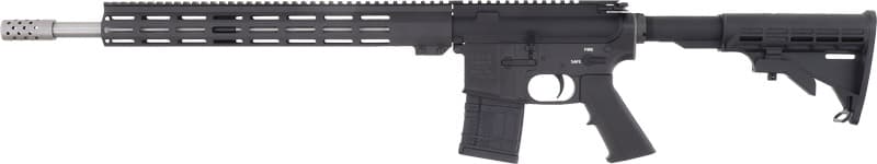GLFA AR15 450 Bushmaster - 18" S/S BBL Black