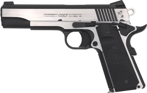 Colt Combat Elite Government Handgun .45 Auto 8RD Magazine 5" Barrel Two-Tone Finish