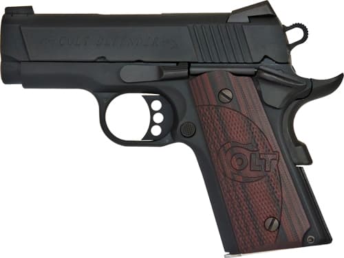 Colt Defender Handgun .45 Auto 7RD Magazine 3" Barrel Anodize\blued Finish