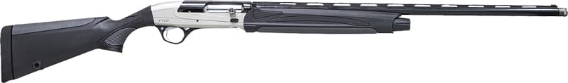 Pointer FT12 Shotgun 12GA 3" Chamber 5RD Capacity 28" Barrel Black/Sliver