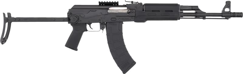 Zastava Zpapm70 7.62X39MM - 16.5" Black Under Folder