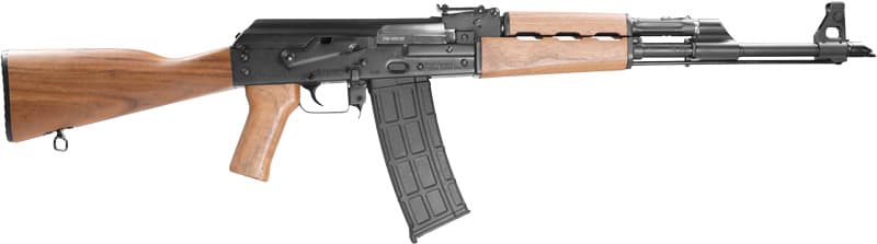 Zastava Zpapm90 AK-47 Rifle Bulged Trunnion 1.5MM Receiver - Walnut | 5.56 NATO | 18.25" Chrome Lined Barrel | Walnut Wood Furniture