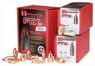 Hornady FTX Rifle Bullets(30-30) .30 Cal .308" 160 Gr FTX 100/Ct