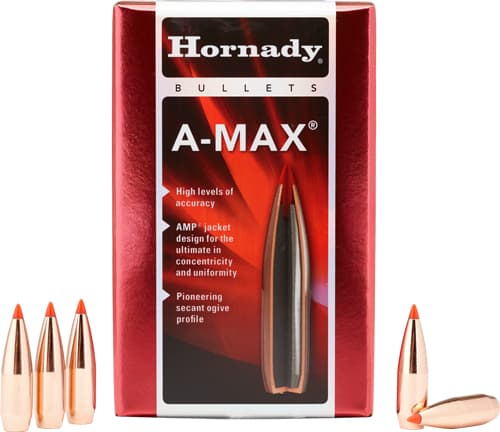 Hornady a-MAX Rifle Bullets .30 Cal .308" 168 Gr a-MAX 100/Ct