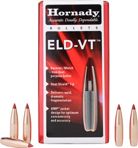 Hornady ELD-VT Rifle Bullets 30 Cal .308" 174 Gr 100/Ct
