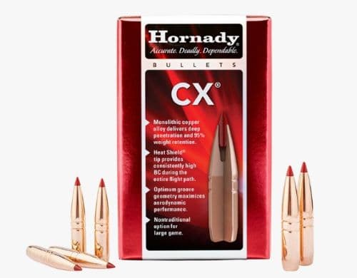 Hornady CX Rifle Bullets 338 Cal .338" 24 Gr CX (338 Lapua MAG) 50/Ct