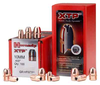 XTP Extreme Terminal Performance Bullets - 10MM .400" XTP, 180 GR, 100/BX