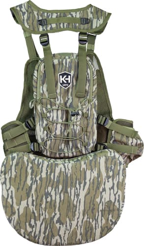 Knight & Hale Run N Gun Turkey Vest Mossy Oak Original Bottomland
