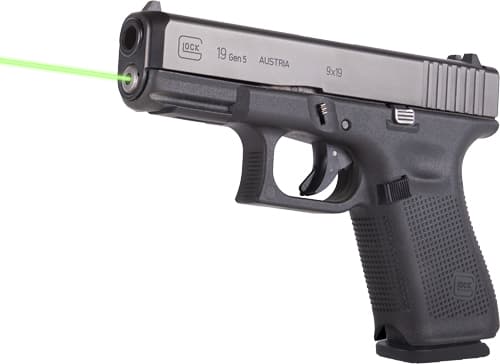 Lasermax Guide Rod Laser Green Glock Gen 5 19/19 MOS/19X/M45