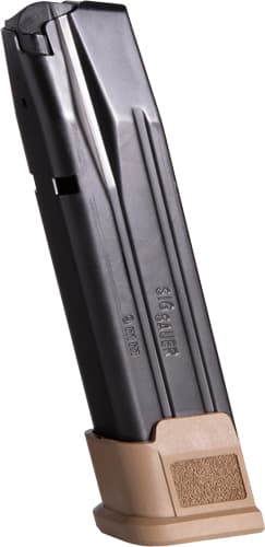 SIG Sauer P320-M17/M18 Handgun Magazine Coyote 9MM Luger 21/Rd
