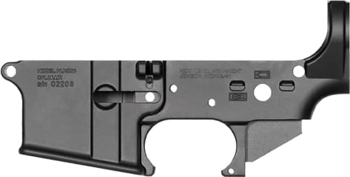 NLA Forged AR15 Lower Receiver - Black