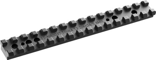 Audere NATO RAIL Tikka T3/T3X - 20 MOA Black