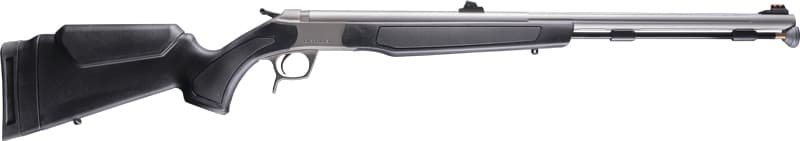 CVA Optima 50 Cal Muzzleloader Stainless Steel | Black V3 - Williams Fiber Optic Sights