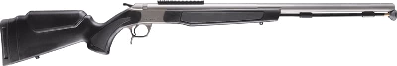 CVA Optima 50 Cal Muzzleloader Stainless Steel | Black V3 0 MOA Pic Rail