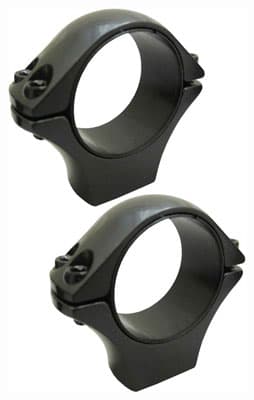 SAKO Optilock Rings - 30MM TUBE LOW Black