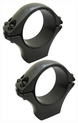 SAKO Optilock Rings - 30MM TUBE Medium Black