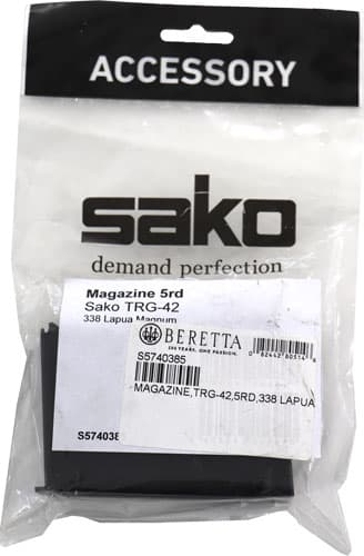 SAKO Magazine TRG 42 338 - Lapua Magnum 5RD Black