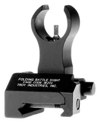 Troy Front Folding HK Style Battlesight Black