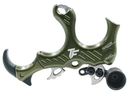 Trufire Synapse LITE Release - Thumb Button 3-Finger Green