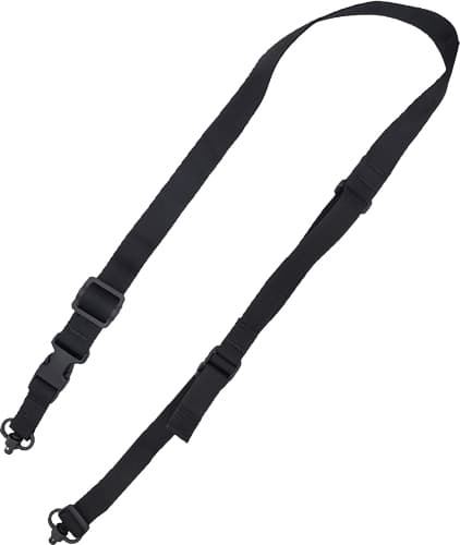 TAC Shield Sling 2N1 Warrior - QD PUSH Button Swivel Black