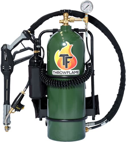 Throwflame X 15 Flamethrower - Forest Green