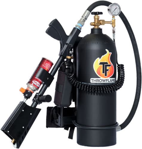 Throwflame XL 18 Flamethrower - Midnight Black