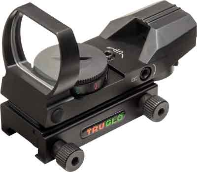 Truglo Dual Color Open Red Dot Sight 24X34MM 5 MOA Reticle Illuminated Black